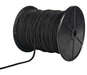 Trixie Bevestigingskoord Polyetheen Zwart 100 Mtr