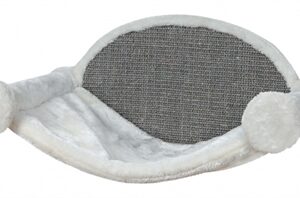 Trixie Kattenmand Hangmat Voor Aan DE Muur Wit / Grijs 54x28x33 cm