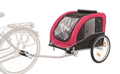 Trixie Hondenfietskar Zwart / Rood 80x75x86 cm