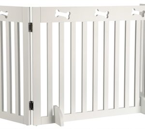 Trixie Hondenhek Afsluithek Wit 3 Panelen 82-124x61 cm