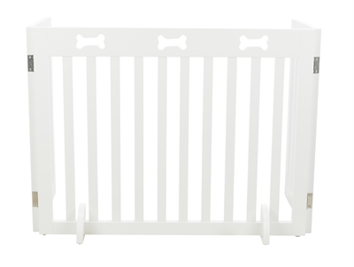 Trixie Hondenhek Afsluithek Wit 3 Panelen 82-124x61 cm