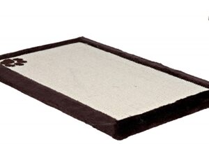 Trixie Krabmat Met Pluche Rand Bruin / Naturel 70x45 cm