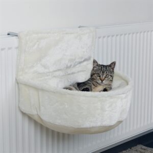 Trixie Radiatorhangmat Relax Pluche Wit 45x13x33 cm