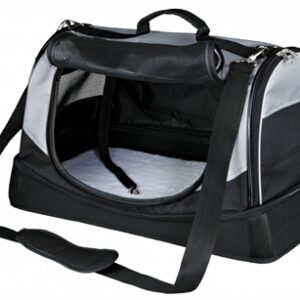 Trixie Hondentas Holly Zwart / Grijs 50x30x30 cm