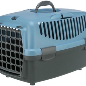 Trixie Reismand Capri Donkergrijs / Pastelblauw 32x31x48 cm