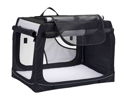 Trixie Reismand Vario Zwart / Grijs 61x43x46 cm
