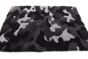 Vetbed Camouflage Grijs Gerecycled 100x75x2 cm