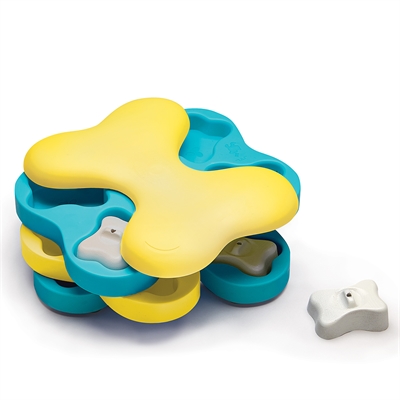 Nina Ottosson Dog Tornado Turquoise / Geel 23.5x18x7 cm
