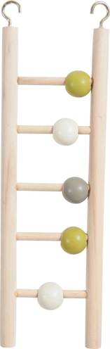 Zolux Ladder Hout 5 Treden Met Kralen 1x7x23.5 cm