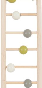 Zolux Ladder Hout 7 Treden Met Kralen 1x8.5x35 cm