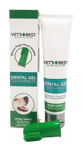 Vets Best Dental Gel Hond 100 gr