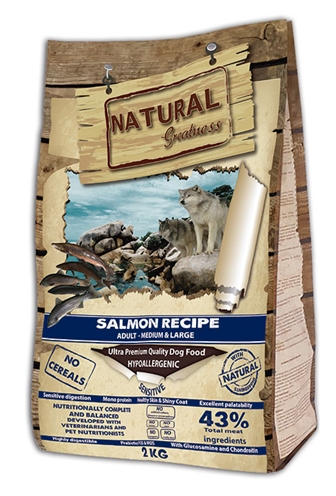 Natural Greatness Salmon Sensitive Medium 2 kg