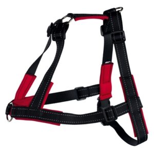 Trixie Hondentuig Lead'n'walk Soft Tuig Zwart M-L 55-90 cm
