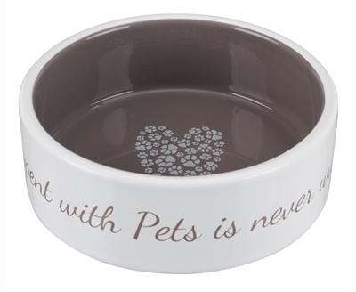 Trixie Voerbak Pets Home Taupe 12 cm 2 st