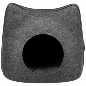Trixie Relax Iglo Kat Vilt Grijs 38x37x35 cm