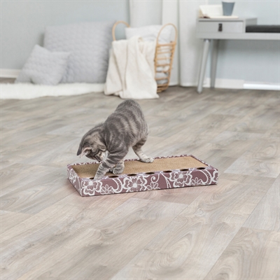 Trixie Krabplank Karton Met Balletjes Roze 48x25 cm