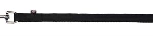 Trixie Hondenriem Sleeplijn Singelband Zwart 20 mm X 10 Mtr