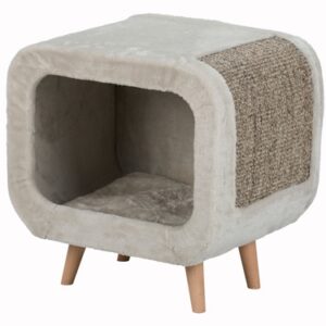 Trixie Alicia Relax Huis Lichtgrijs / Grijs Gemeleerd 48x48x38 cm