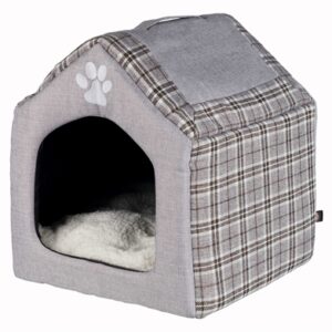 Trixie Relax Iglo Hondenhuis Silas Grijs / Creme 40x45x40 cm