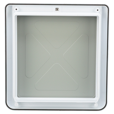 Trixie 2-Weg Hondenluik Wit M-XL 39 X 45 cm