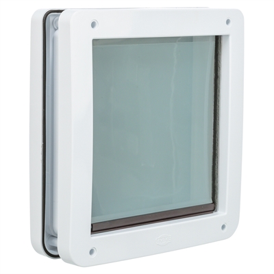 Trixie 2-Weg Hondenluik Wit M-XL 39 X 45 cm