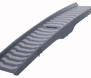 Trixie Loopplank 3 Voudig Inklapbaar Grijs 39 X 150 cm