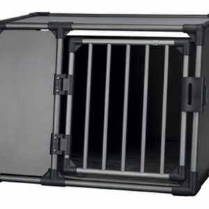 Trixie Vervoersbox Aluminium Grafiet L 92x78x64 cm
