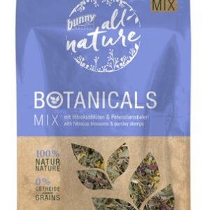 Bunny Nature Botanicals Midi Mix Hibiscusbloesem / Peterselie Stelen 150 gr