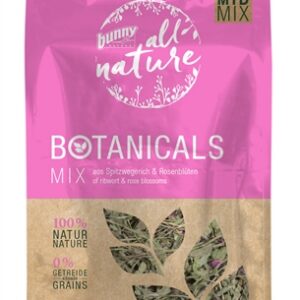 Bunny Nature Botanicals Midi Mix Smalle Weegbree / Rozenbloesem 120 gr