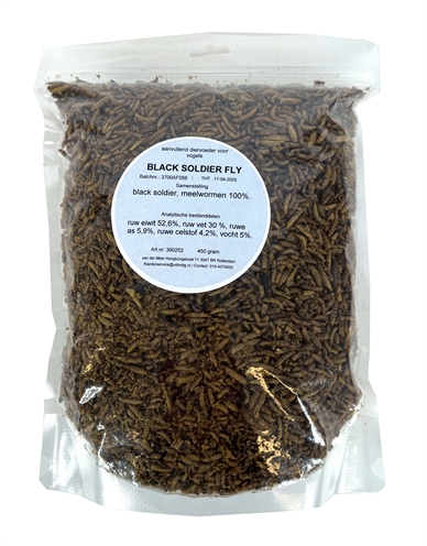 DE Vries Meelworm Black Soldier Fly 450 gr