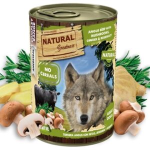 Natural Greatness Angus Beef / Mushrooms / Ginger / Rosemary 400 gr