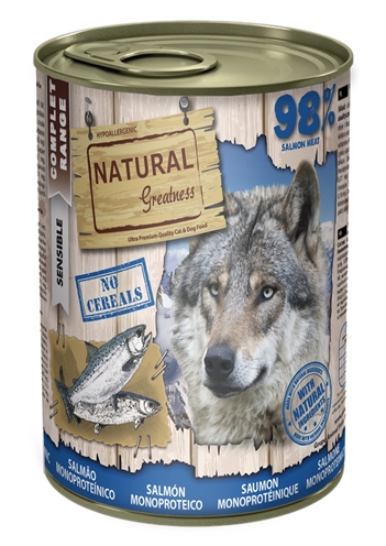 Natural Greatness Monoprotein Salmon Recipe 400 gr