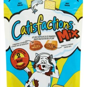 Catisfactions Mix Zalm/Kaas 60 gr