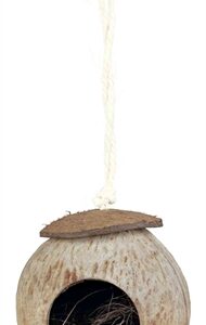 Trixie Kokosnoothuis Hamster 13x13x31 cm 3 st