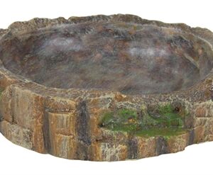 Trixie Water- / Voerschaal Reptiel 13x11x3.5 cm 2 st