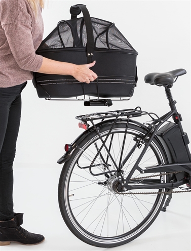 Trixie Fietsmand Bagage Drager Breed Zwart 60x29x49 cm