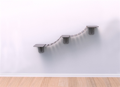 Trixie Klim / Klauterladder Wand Taupe 150x30 cm