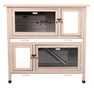 Trixie Natura Konijnenhok Met Isolatie Grijs 116x65x113 cm