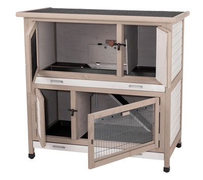 Trixie Natura Konijnenhok Met Isolatie Grijs 116x65x113 cm