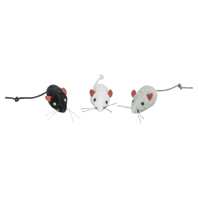 Trixie Pluche Muizen Assorti 5 cm 160 st