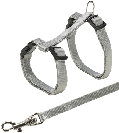 Trixie Kittentuig Met Riem Assorti 19-31 cm / 1.20 Mtr X 8 mm
