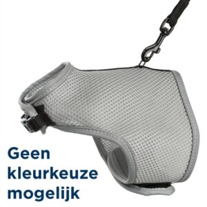 Trixie Kattentuig Soft Met Riem Assorti 24-42 Cmx1.2 Mtr