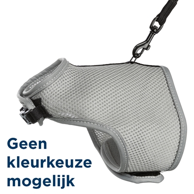 Trixie Kattentuig Soft Met Riem Assorti 24-42 Cmx1.2 Mtr