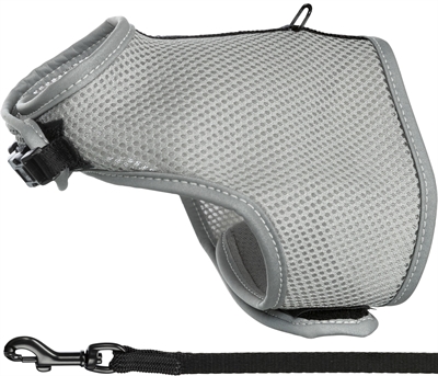 Trixie Kattentuig Soft Met Riem Assorti 24-42 Cmx1.2 Mtr