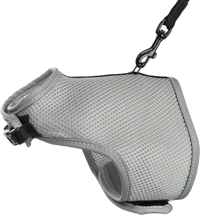 Trixie Kattentuig Soft Met Riem Assorti 24-42 Cmx1.2 Mtr