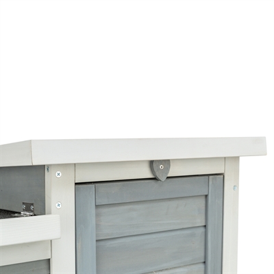 Trixie Knaagdierhuis Met 2 Ingangen Grijs / Wit 70x45x43 cm