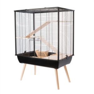 Zolux Knaagdierkooi Neo Cosy Large Zwart 78x48x80 cm