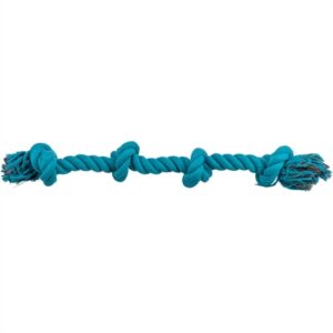 Trixie Flostouw 4-Knoop Blauw 54 cm