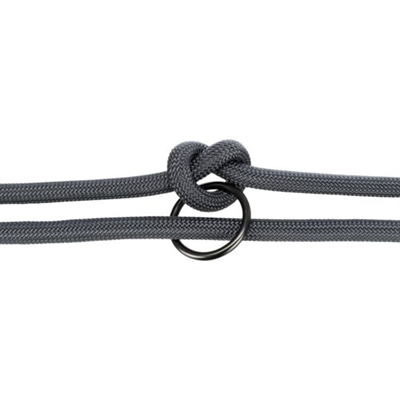 Trixie Hondenriem BE Nordic Verstelbaar Donkergrijs / Bruin 200x0.8 cm