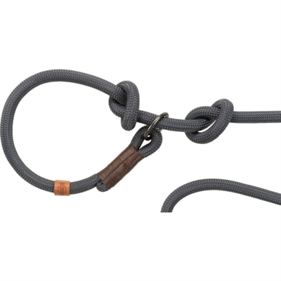 Trixie Hondenriem BE Nordic Retriever Donkergrijs / Bruin 170x0.8 cm